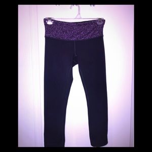 Lululemon Reversible Crop Leggings